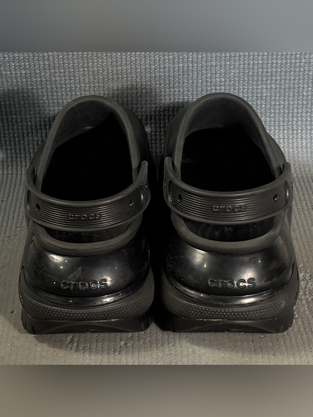 Crocs Classic Mega Crush Clog Thick Soled Sandals Women’s Size 7 - Picture 7 of 9